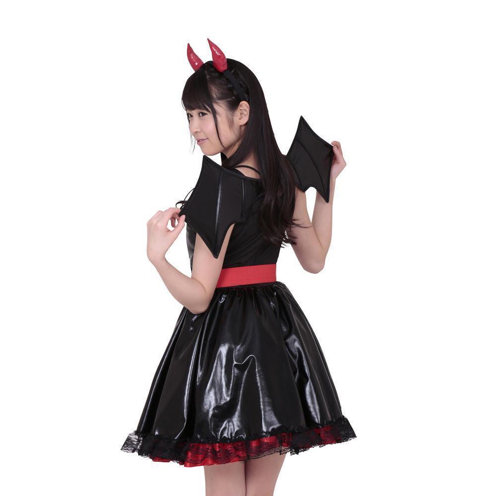 BeWith - Angel Girl in Devildom Costume (Black) -  Costumes  Durio.sg