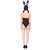 BeWith - King of Enamel Bunny Costume (Black) -  Costumes  Durio.sg