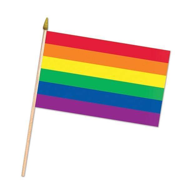 Beistle - Rainbow Pride Party Fabric Flag (Multi Colour) -  Party Novelties  Durio.sg