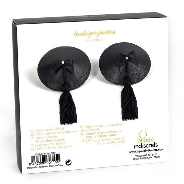 Bijoux Indiscrets - Burlesque Pasties (Black) -  Nipple Covers  Durio.sg