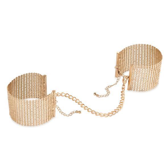 Bijoux Indiscrets - Desir Metallique Handcuffs (Gold) -  Hand/Leg Cuffs  Durio.sg