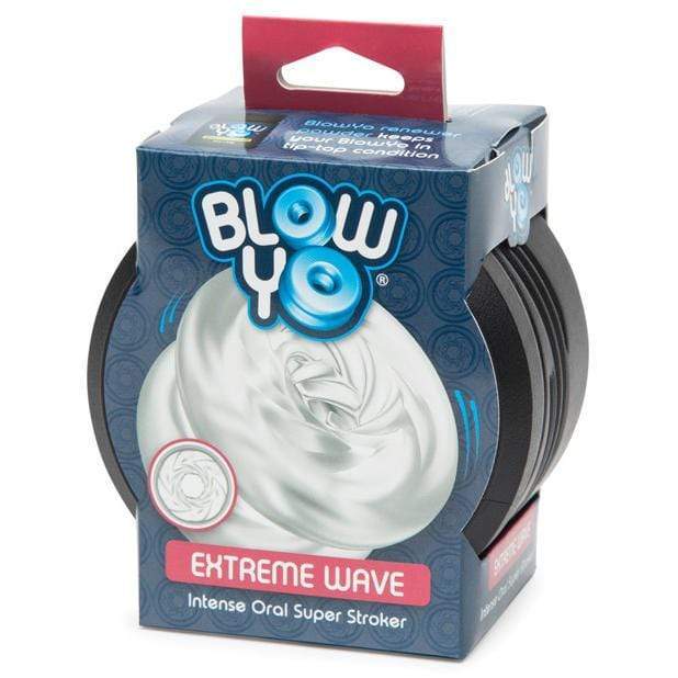 BlowYo - Extreme Wave Intense Oral Super Stroker (Clear) -  Masturbator Soft Stroker (Non Vibration)  Durio.sg