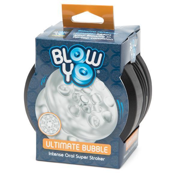BlowYo - Ultimate Bubble Intense Oral Super Stroker (Clear) -  Masturbator Soft Stroker (Non Vibration)  Durio.sg