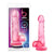 Blush Novelties - B Yours Sweet n Hard 4 Realistic Dildo with Balls 7" (Pink) -  Realistic Dildo with suction cup (Non Vibration)  Durio.sg