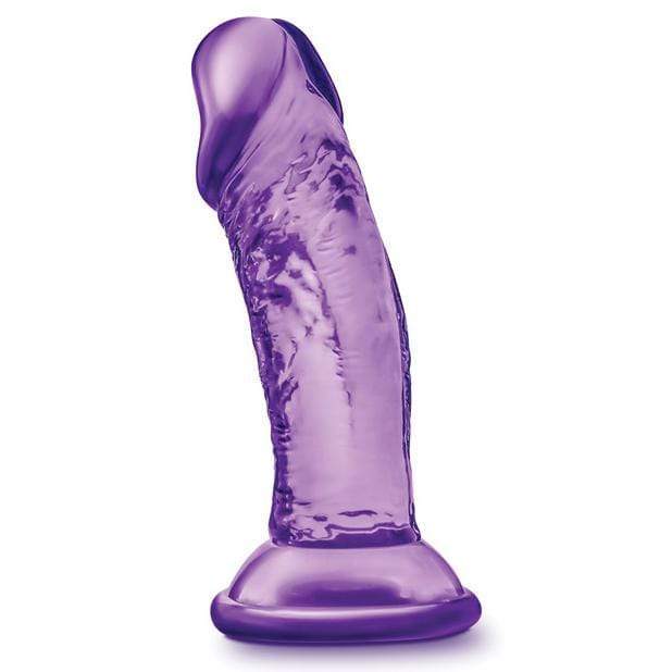Blush Novelties - B Yours Sweet n Small Dildo with Suction Cup 4" (Purple) -  Realistic Dildo with suction cup (Non Vibration)  Durio.sg