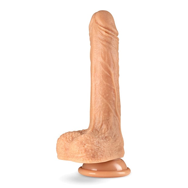 Blush Novelties - Dr Skin Silicone Dr Grey Thrusting Realistic Dildo with Balls 7" (Beige) -  Realistic Dildo with suction cup (Vibration) Rechargeable  Durio.sg