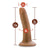 Blush Novelties - Dr Skin Silicone Dr Lucas Realistic Dildo with Balls 5.5" (Mocha) -  Realistic Dildo with suction cup (Non Vibration)  Durio.sg