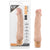 Blush Novelties - Dr Skin Vibe 6 Dong Vibrating Realistic Dildo 9" (Beige) -  Realistic Dildo w/o suction cup (Vibration) Non Rechargeable  Durio.sg