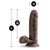 Blush Novelties - Loverboy Pierre the Chef Realistic Dildo (Brown) -  Realistic Dildo with suction cup (Non Vibration)  Durio.sg