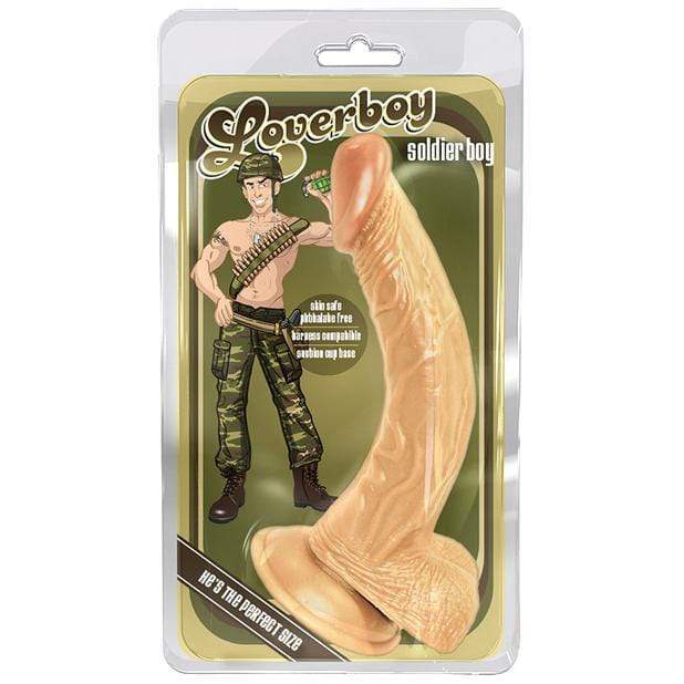 Blush Novelties - Loverboy The Soldier Boy Dildo w/Suction Cup (Beige) -  Realistic Dildo with suction cup (Non Vibration)  Durio.sg