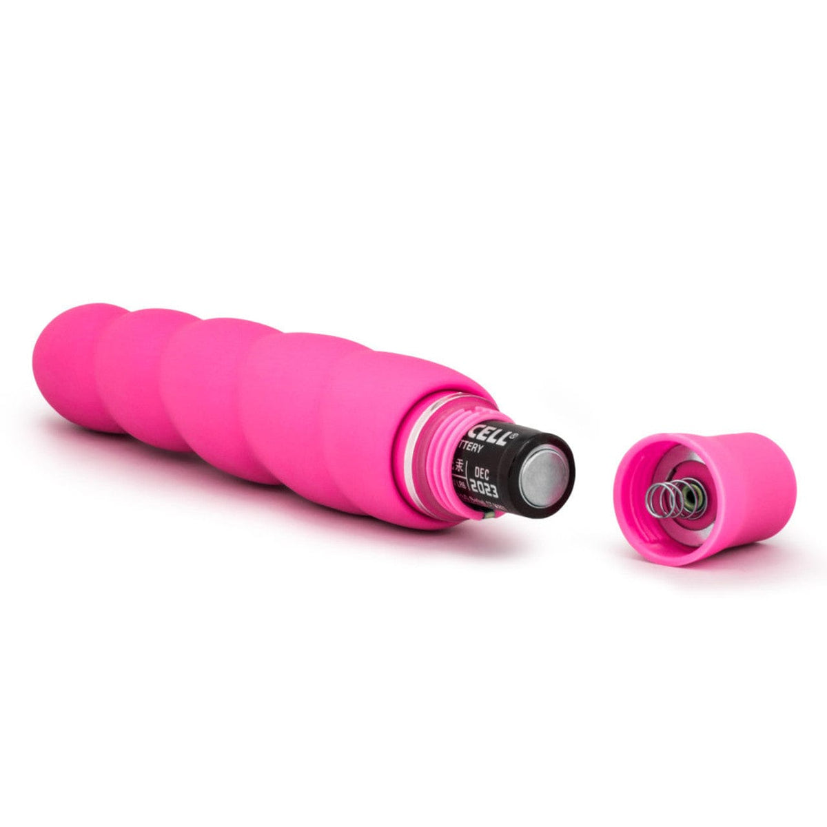 Blush Novelties - Luxe Anastasia Silicone Vibrator (Pink) -  Non Realistic Dildo w/o suction cup (Vibration) Non Rechargeable  Durio.sg