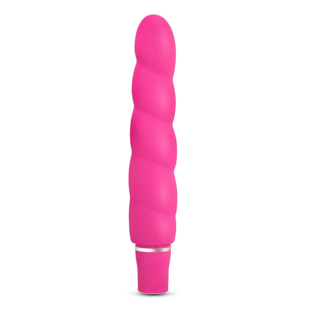 Blush Novelties - Luxe Anastasia Silicone Vibrator (Pink) -  Non Realistic Dildo w/o suction cup (Vibration) Non Rechargeable  Durio.sg