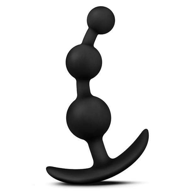 Blush Novelties - Luxe Be Me 3 Silicone Anal Beads (Black) -  Anal Beads (Non Vibration)  Durio.sg