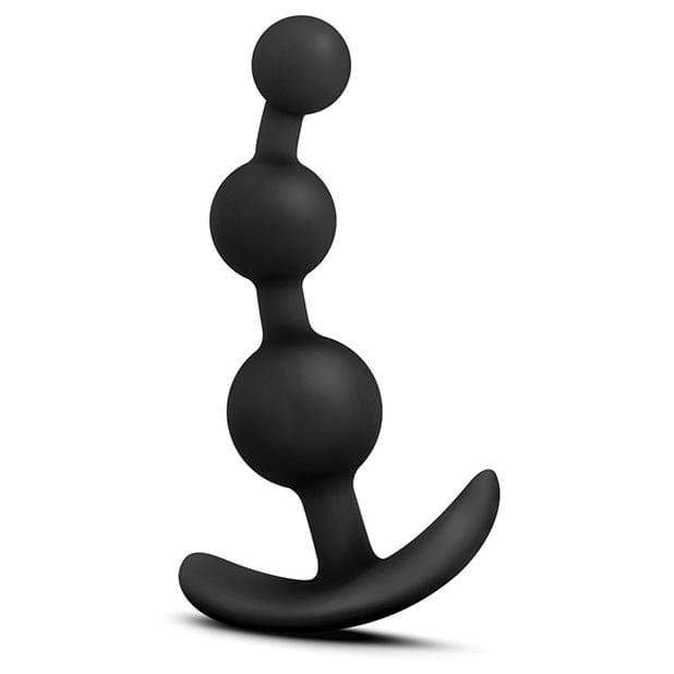 Blush Novelties - Luxe Be Me 3 Silicone Anal Beads (Black) -  Anal Beads (Non Vibration)  Durio.sg