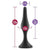Blush Novelties - Luxe Beginner Anal Plug Small (Black) -  Anal Plug (Non Vibration)  Durio.sg