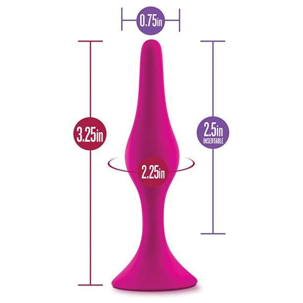 Blush Novelties - Luxe Beginner Anal Plug Small (Pink) -  Anal Plug (Non Vibration)  Durio.sg