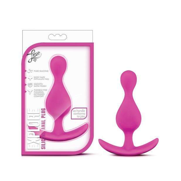 Blush Novelties - Luxe Explore Silicone Anal Plug (Pink) -  Anal Plug (Non Vibration)  Durio.sg