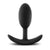 Blush Novelties - Luxe Wearable Vibra Slim Anal Plug Medium (Black) -  Anal Plug (Non Vibration)  Durio.sg