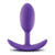 Blush Novelties - Luxe Wearable Vibra Slim Anal Plug Medium (Purple) -  Anal Plug (Non Vibration)  Durio.sg