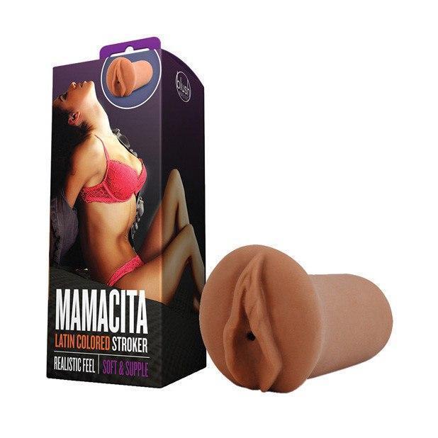 Blush Novelties - Mamacita Latin Masturbator (Brown) -  Masturbator Vagina (Non Vibration)  Durio.sg