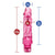 Blush Novelties - Naturally Yours Wild Ride Realistic Vibrating Dildo 9" (Pink) -  Realistic Dildo w/o suction cup (Vibration) Non Rechargeable  Durio.sg