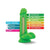 Blush Novelties - Neo Dual Density Realistic Cock 6" (Green) -  Realistic Dildo with suction cup (Non Vibration)  Durio.sg