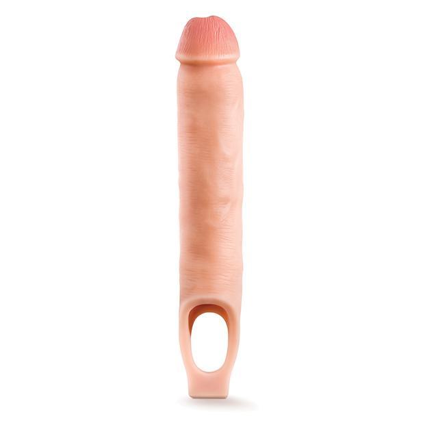 Blush Novelties - Performance Plus Silicone Cock Sheath Penis Extender 11.5" (Beige) -  Cock Sleeves (Non Vibration)  Durio.sg
