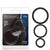 Blush Novelties - Performance VS4 Pure Premium Silicone Cock Ring Set (Black) -  Silicone Cock Ring (Non Vibration)  Durio.sg