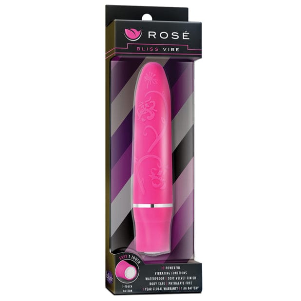 Blush Novelties - Rose Bliss Vibe Bullet Vibrator (Pink) -  Bullet (Vibration) Non Rechargeable  Durio.sg