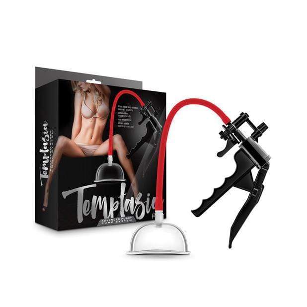 Blush Novelties - Temptasia Advanced Pussy Pump System (Black) -  Clitoral Pump (Non Vibration)  Durio.sg
