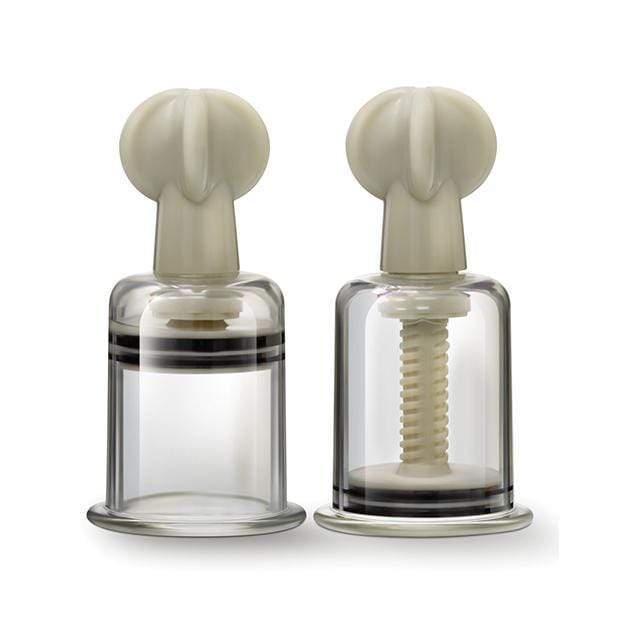 Blush Novelties - Temptasia Clit and Nipple Large Twist Suckers Set of 2 (Clear) -  Nipple Pumps (Non Vibration)  Durio.sg