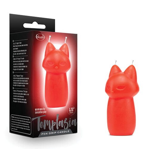 Blush Novelties - Temptasia Fox Drip Massage Candle (Red) -  Massage Candle  Durio.sg