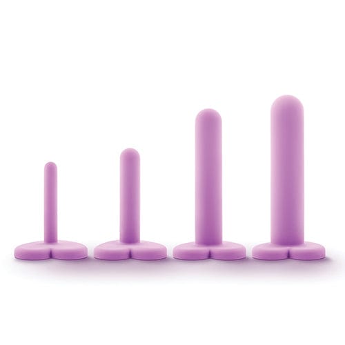 Blush Novelties - Wellness 4 Piece Vaginal Dilator Kit (Purple) -  Non Realistic Dildo w/o suction cup (Non Vibration)  Durio.sg