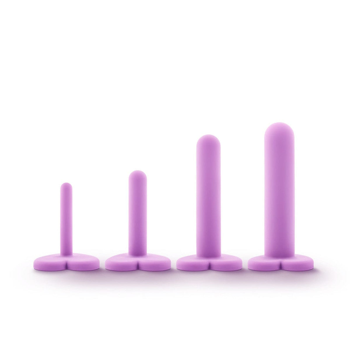 Blush Novelties - Wellness 4 Piece Vaginal Dilator Kit (Purple) -  Non Realistic Dildo w/o suction cup (Non Vibration)  Durio.sg