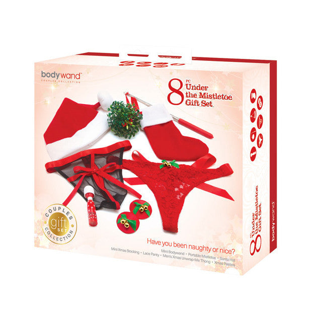 Bodywand - 8-Piece Under the Mistletoe Gift Set -  Wand Massagers (Vibration) Rechargeable  Durio.sg