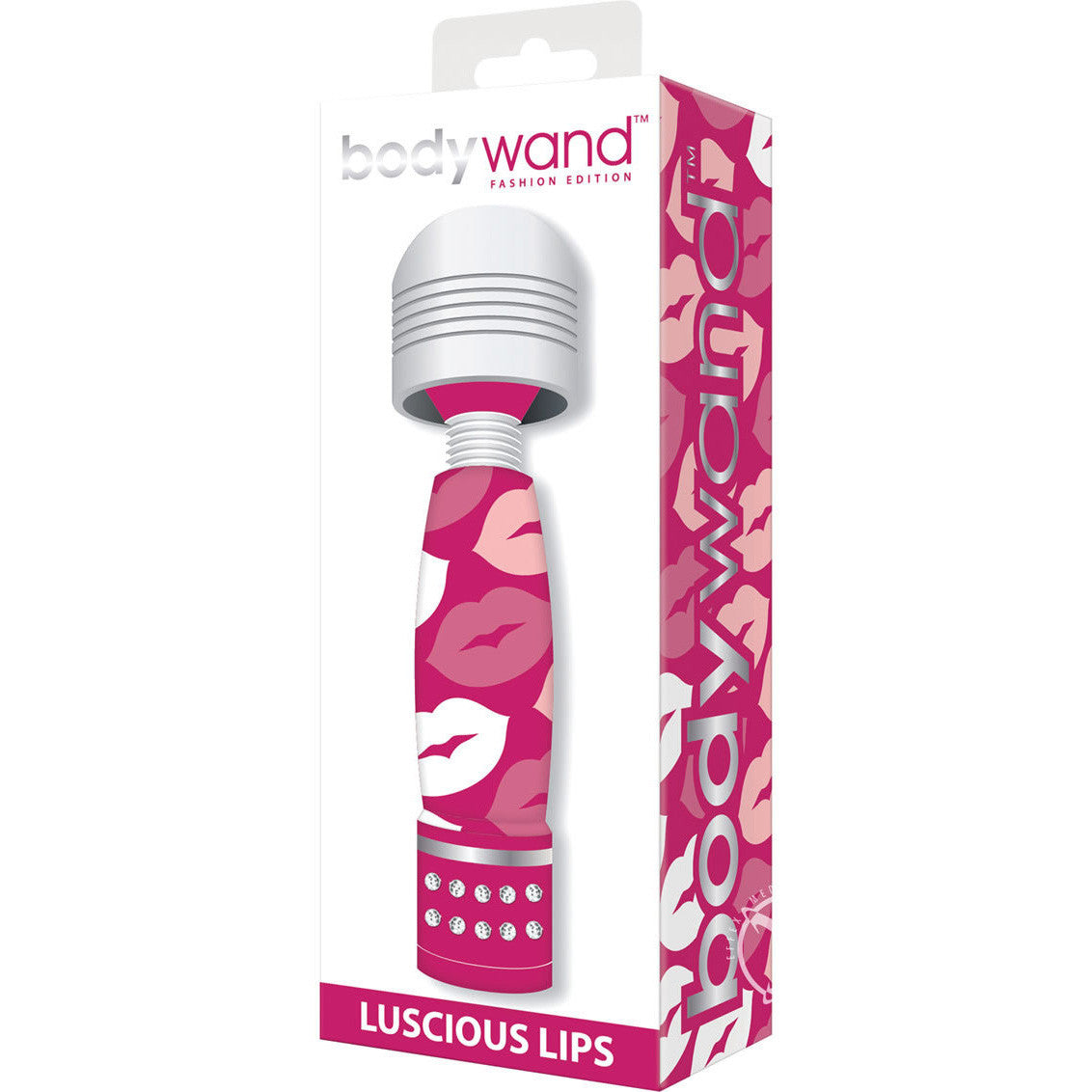 Bodywand - Luscious Lips Mini Body Wand Massager -  Mini Wand Massagers (Vibration) Non Rechargeable  Durio.sg