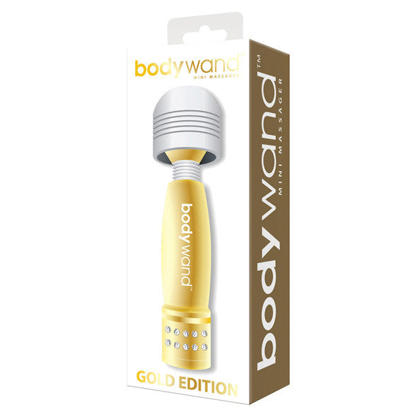 Bodywand - Mini Wand Massager (Gold) -  Mini Wand Massagers (Vibration) Non Rechargeable  Durio.sg