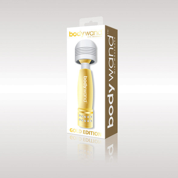 Bodywand - Mini Wand Massager (Gold) -  Mini Wand Massagers (Vibration) Non Rechargeable  Durio.sg