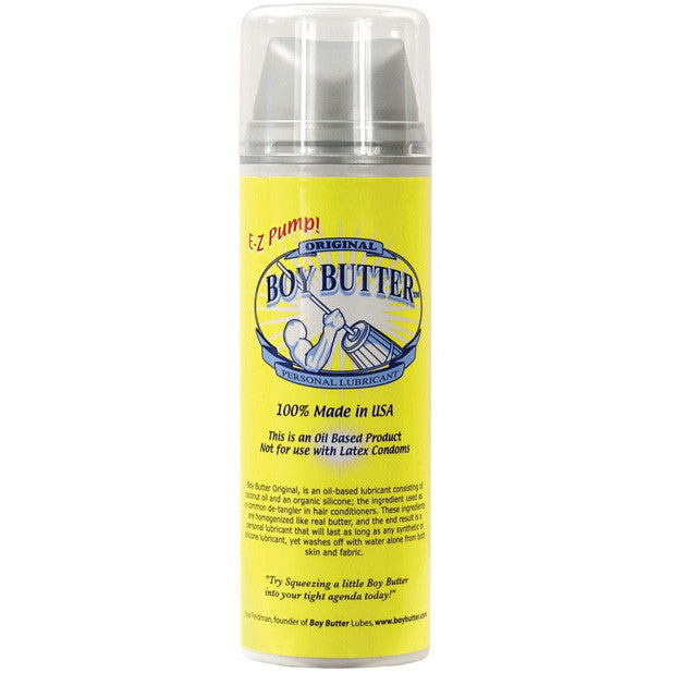 Boy Butter - Ez Pump! Original Oil Based Lubricant 5 oz -  Lube (Silicone Based)  Durio.sg