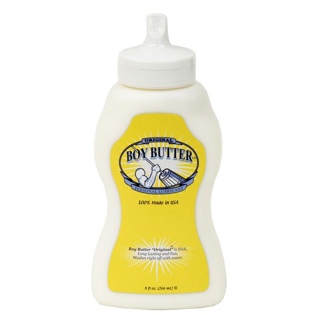 Boy Butter - Original Silicone Based Lubricant Squeeze Bottle 9 oz -  Lube (Silicone Based)  Durio.sg