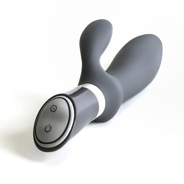 Bswish - Bfilled Deluxe Prostate Massager (Grey) -  Prostate Massager (Vibration) Non Rechargeable  Durio.sg