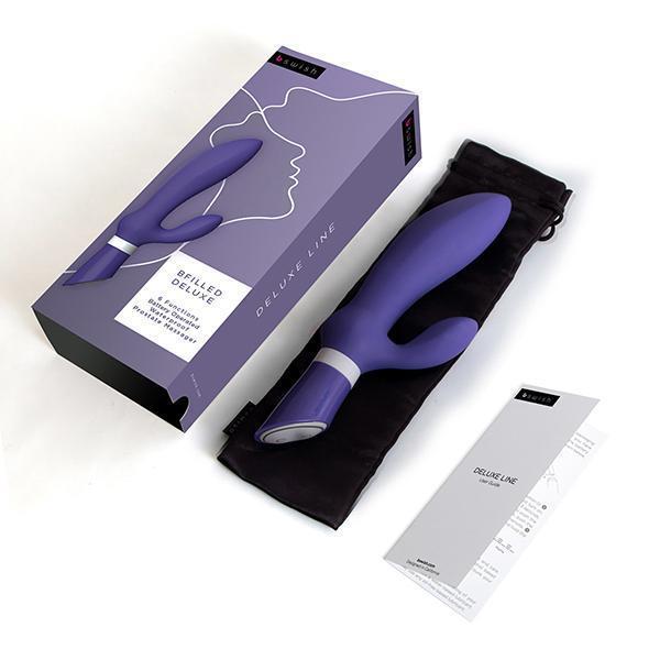 Bswish - Bfilled Deluxe Prostate Massager (Purple) -  Prostate Massager (Vibration) Non Rechargeable  Durio.sg