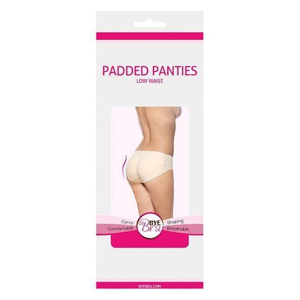 Bye Bra - Comfortable Curvy Padded Low Waist Panties S (Beige) -  Panties  Durio.sg