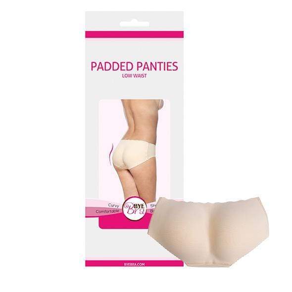 Bye Bra - Comfortable Curvy Padded Low Waist Panties S (Beige) -  Panties  Durio.sg
