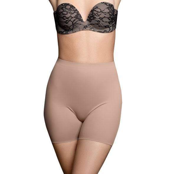 Bye Bra - Invisible Short XL (Beige) -  Shapewear  Durio.sg