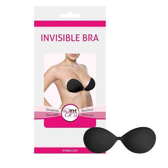Bye Bra - Invisible Strapless Reusable Bra Cup A (Black) -  Costumes  Durio.sg