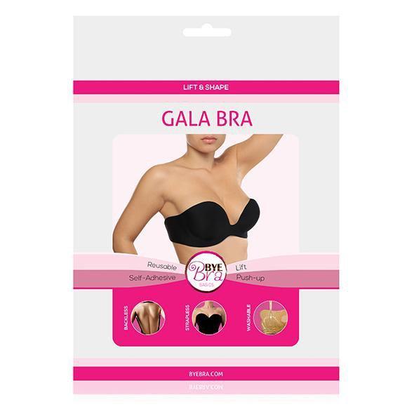 Bye Bra - Lift and Shape Gala Bra Cup B (Black) -  Adhesive Bras  Durio.sg