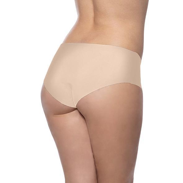 Bye Bra - Soft Seamless Invisible Panties 2 Pcs M (Nude/Black) -  Costumes  Durio.sg