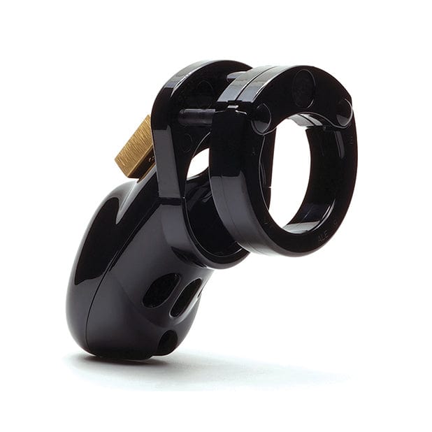CBX - CB-3000 3" Chastity Cock Cage and Lock Set (Black) -  Plastic Cock Cage (Non Vibration)  Durio.sg
