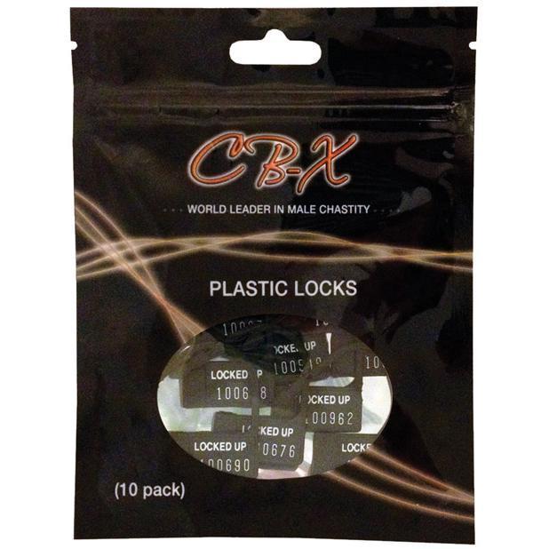 CBX - Plastic Cock Cage Locks (10 Pack) -  Metal Cock Cage (Non Vibration)  Durio.sg